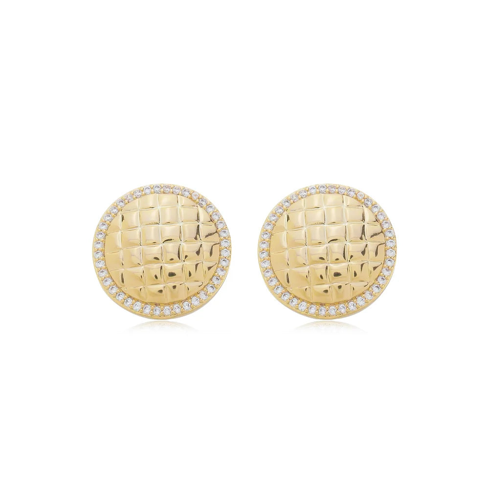 Empower Glow Round Earrings - CATIA