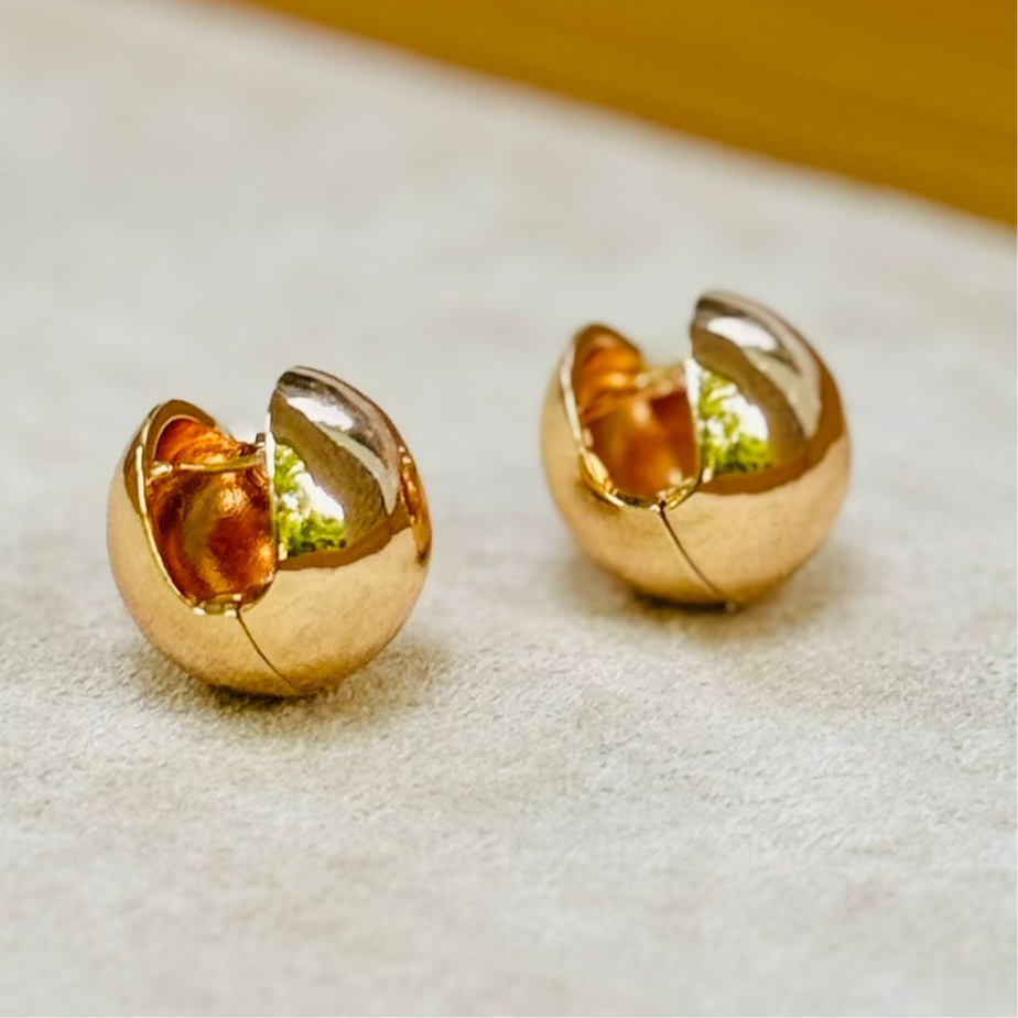 Fearless Shine Hoops Earrings - GRACE
