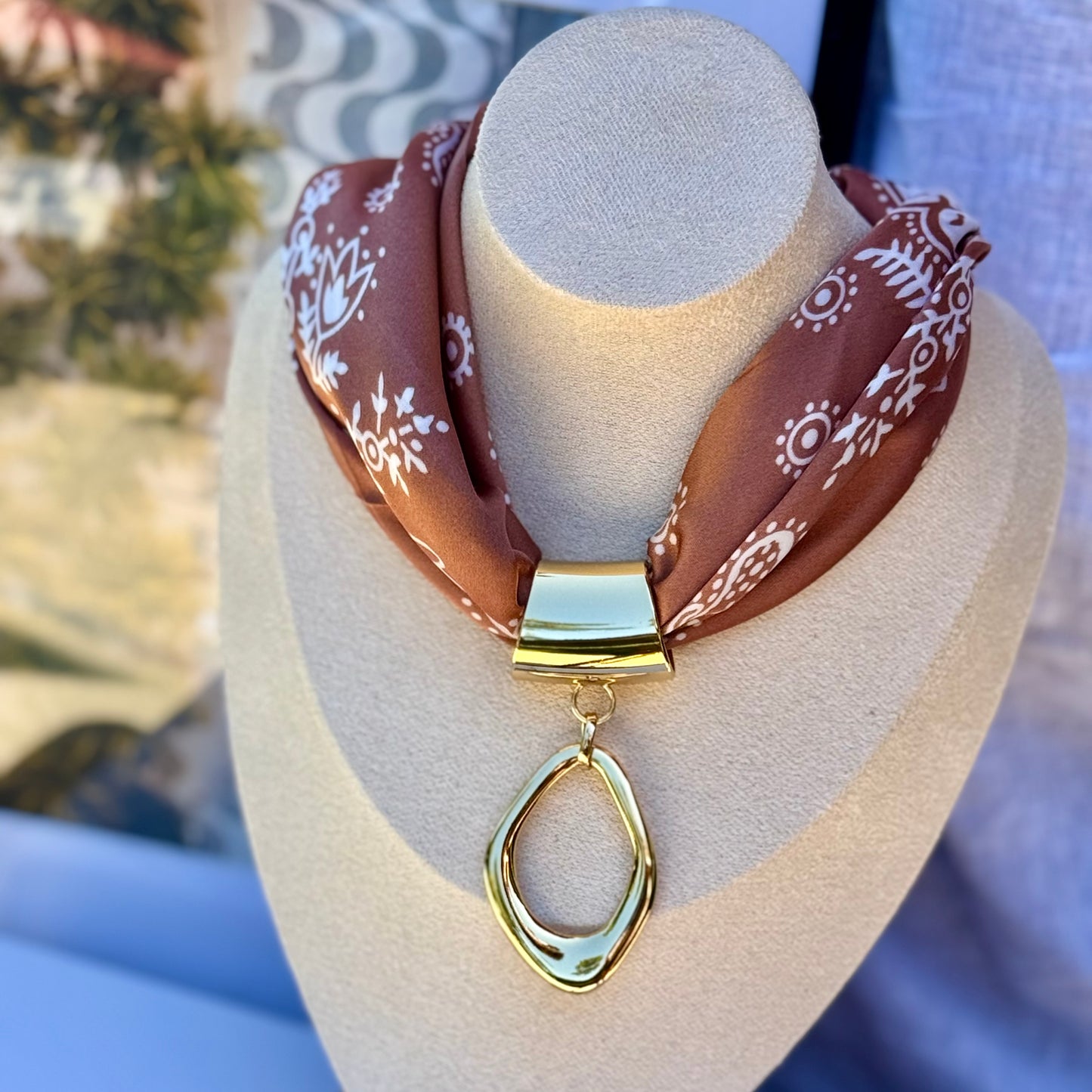 Scarf Necklace – AURA