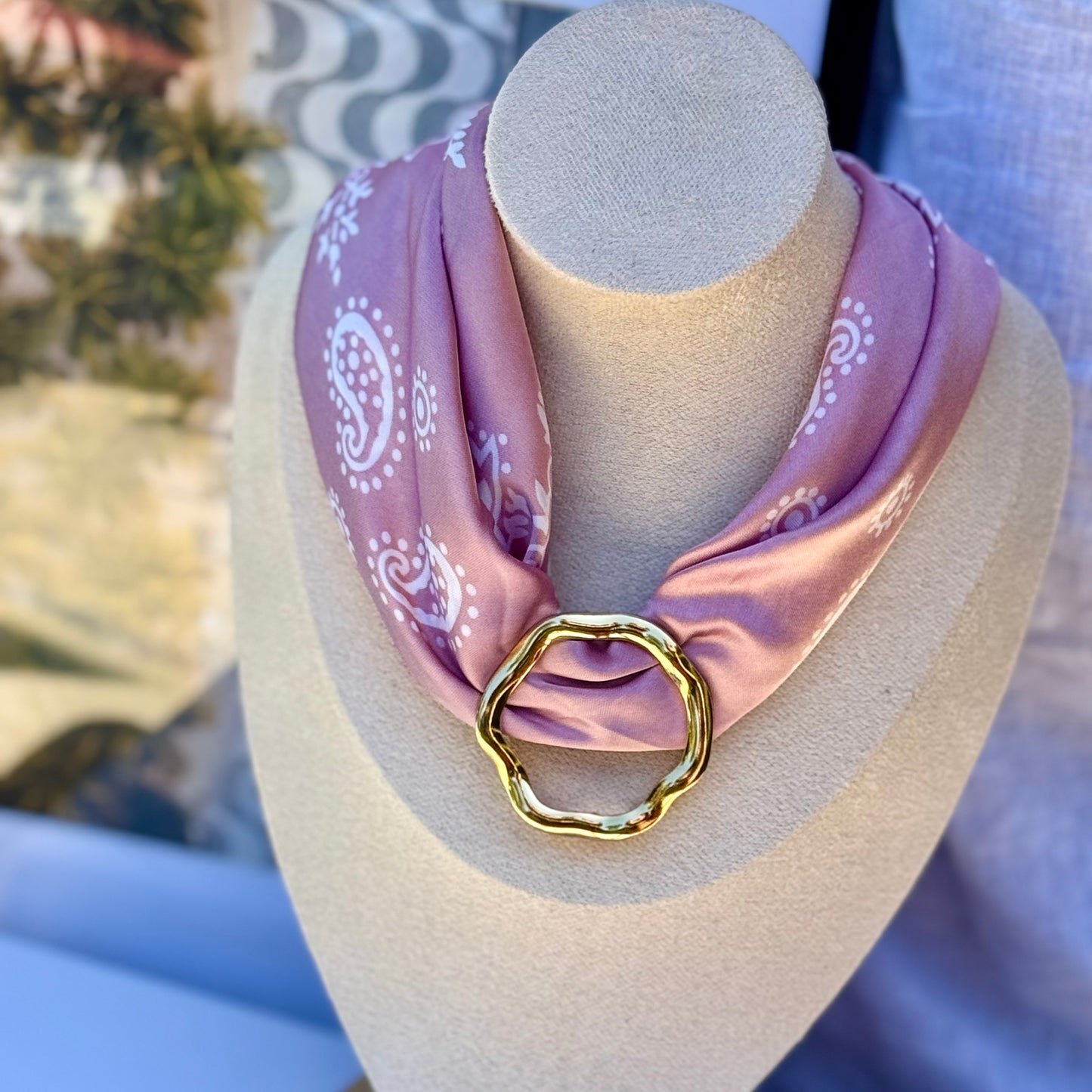 Scarf Necklace – CLARÃO