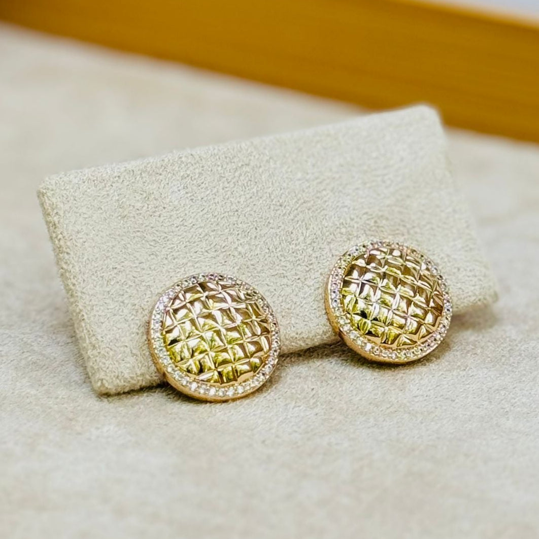 Empower Glow Round Earrings - CATIA
