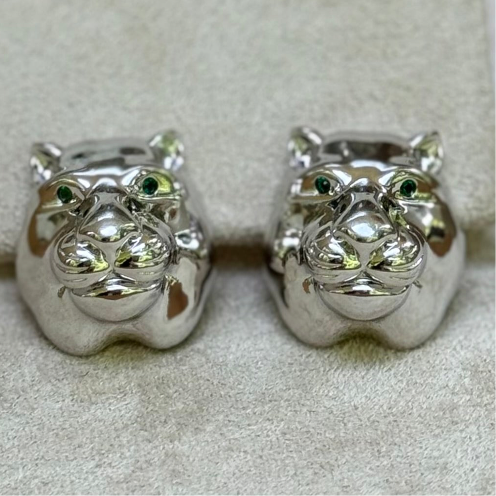 Fearless Shine Tiger Earrings - TIARA