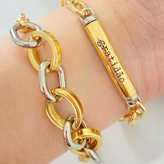 Gold/Silver Bracelet - MEL