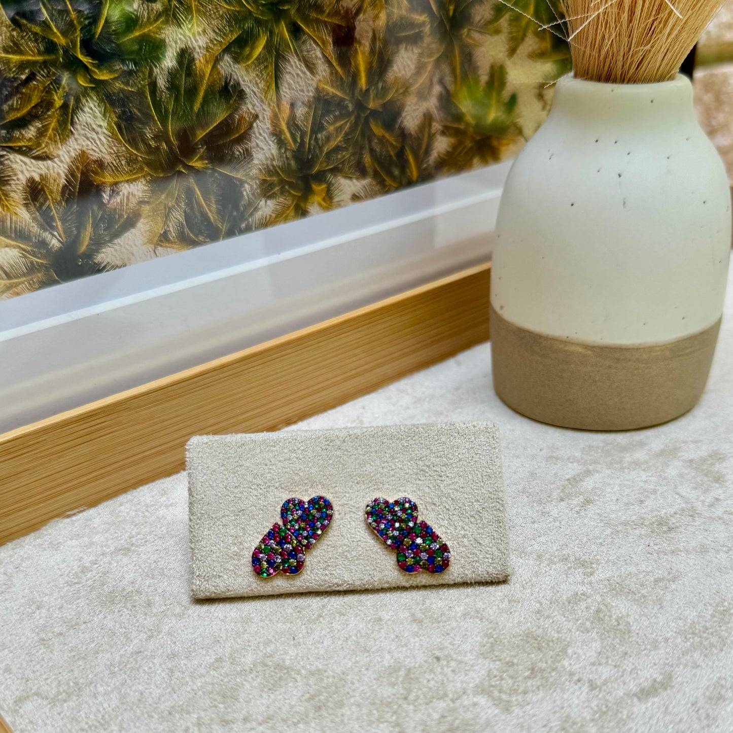 Tiny Treasures Micro Zirconia Earrings - GABI