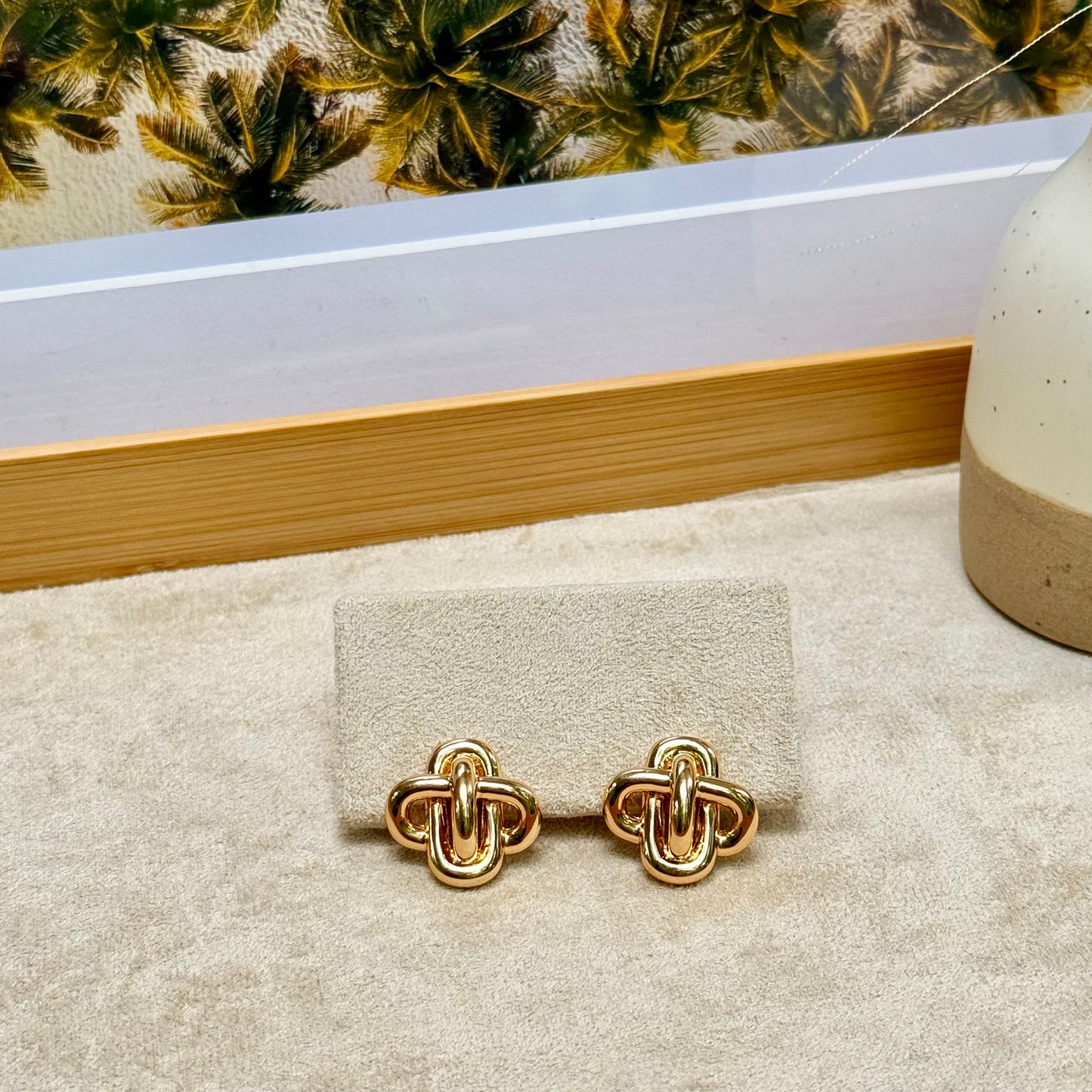 Fearless Shine Knot Earrings - ALEXA