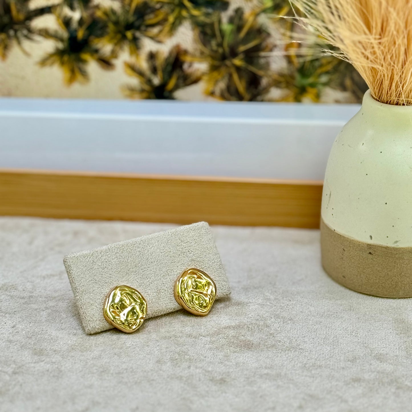 Fearless Shine Hammer Earrings - TIANA