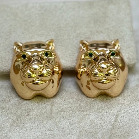 Fearless Shine Tiger Earrings - TIARA