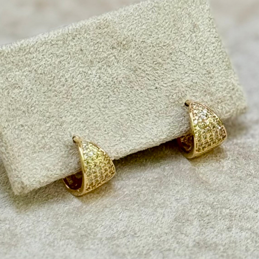 Tiny Treasures Small Zirconia Earrings - NINY