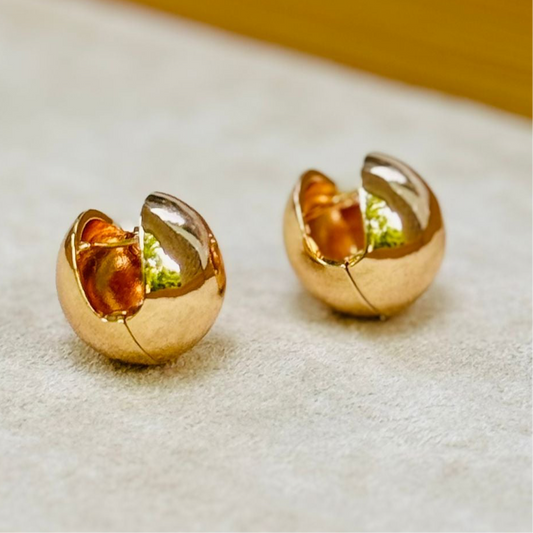 Fearless Shine Hoops Earrings - GRACE