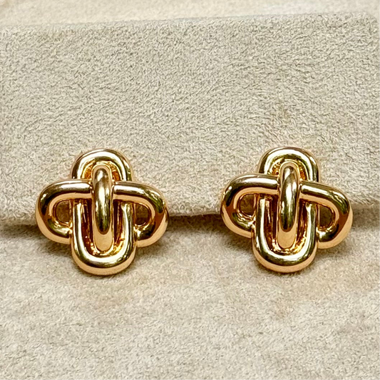 Fearless Shine Knot Earrings - ALEXA