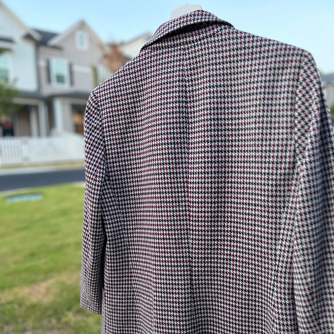 Plaid Blazer from Nine West