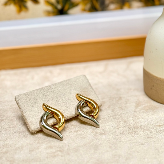 Mixed Metals Earrings - CLEO