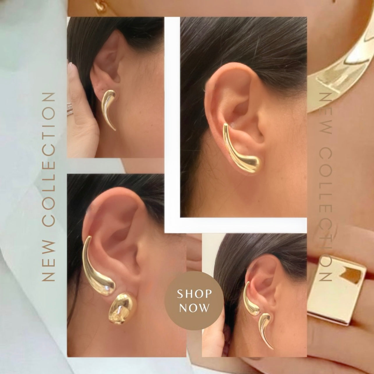 Curve Earrings - LALY