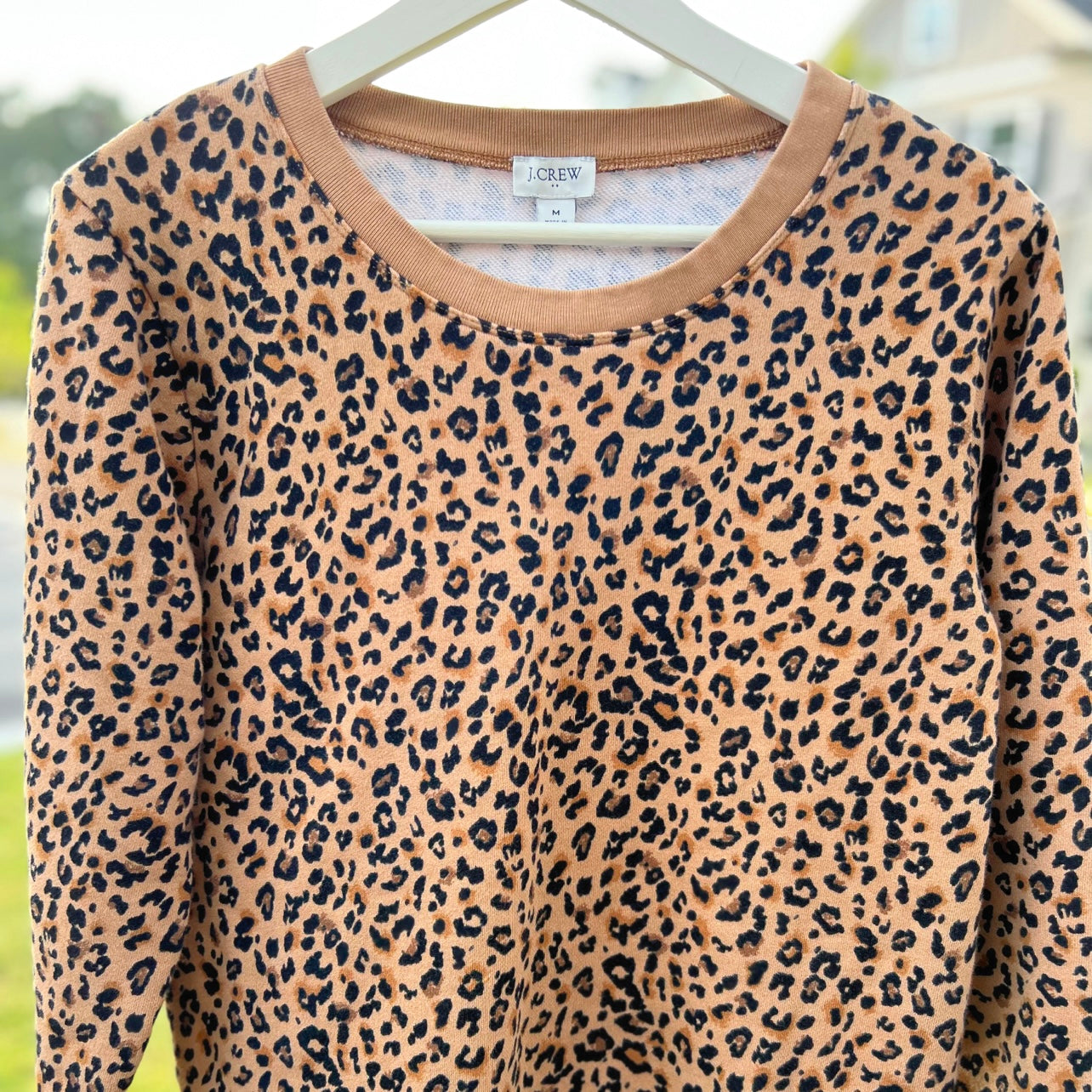 Animal Print Sweater from J.Crew