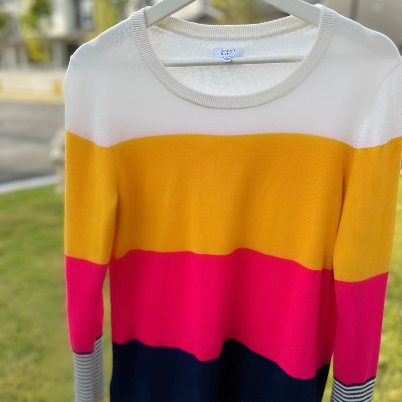 Colorful Striped Sweater