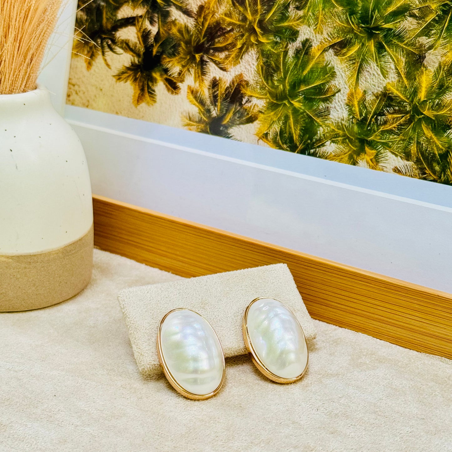 Spring Radiance Bold Earrings - PEROLA