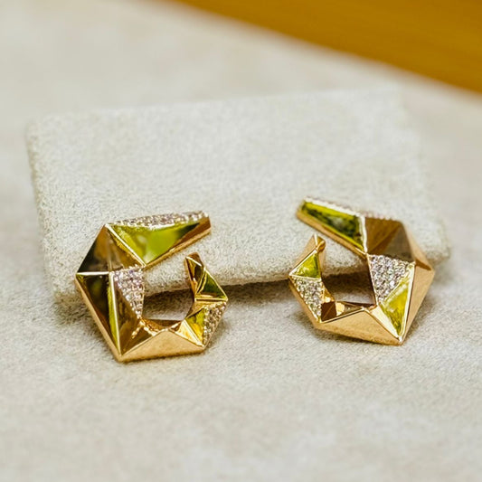 Empower Glow Sparkle Earrings - KAIRA