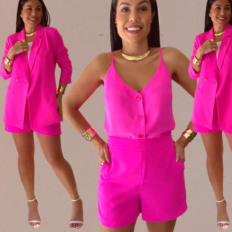 Pink Neon Blazer - Ref. Fabi